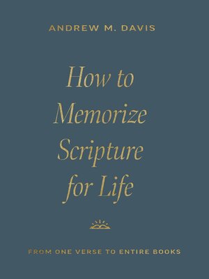 cover image of How to Memorize Scripture for Life